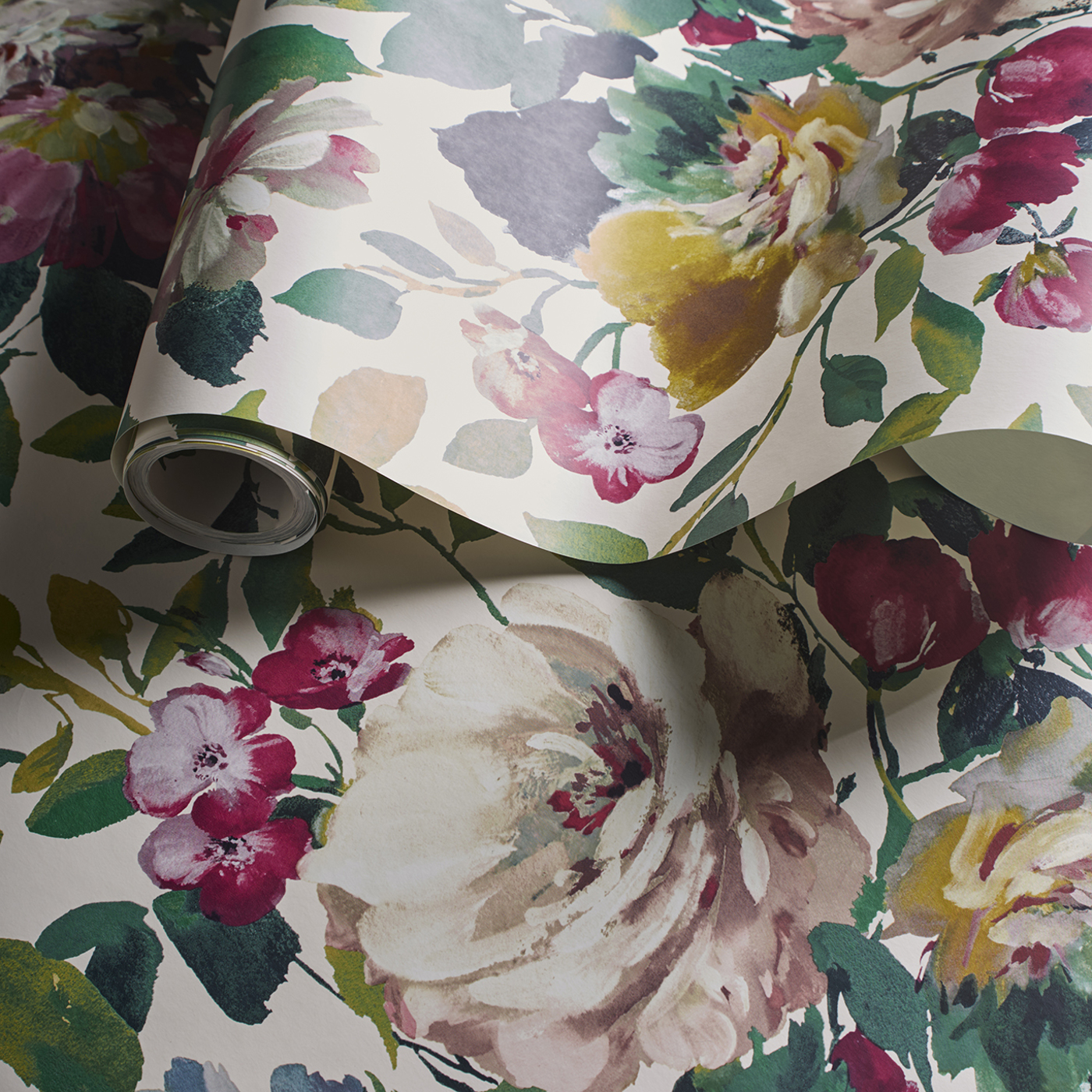 Bloom Fuchsia Wallpaper by CNC