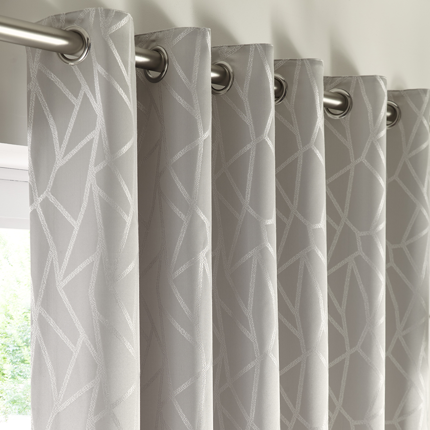 Como Curtain Silver Curtains by CNC