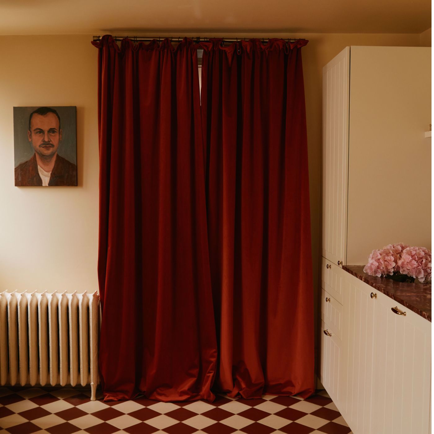 Dorton Chilli Fabric by SAN