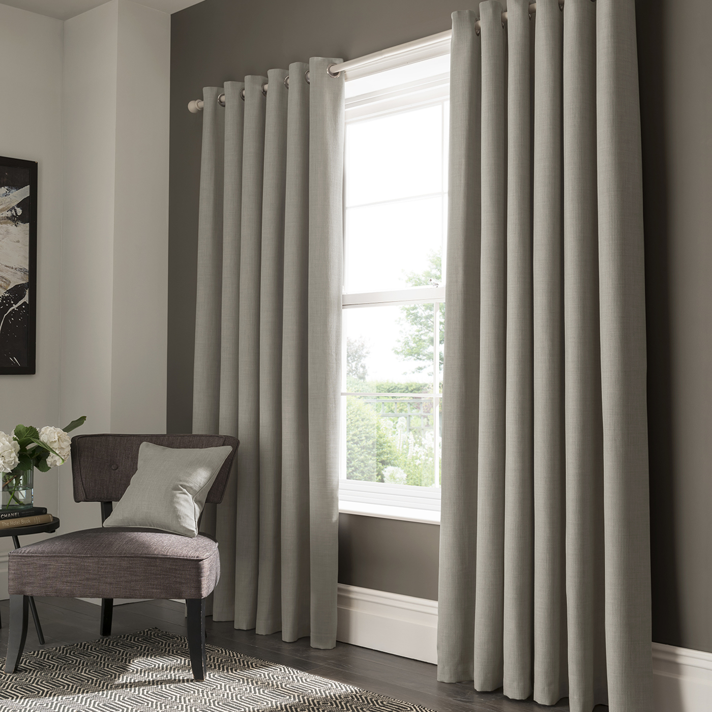 Elba Feather Curtains by STG
