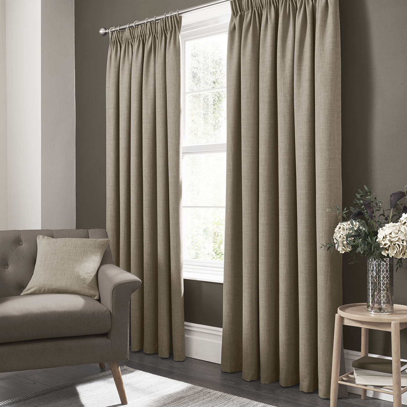 Elba Linen Curtains by CNC
