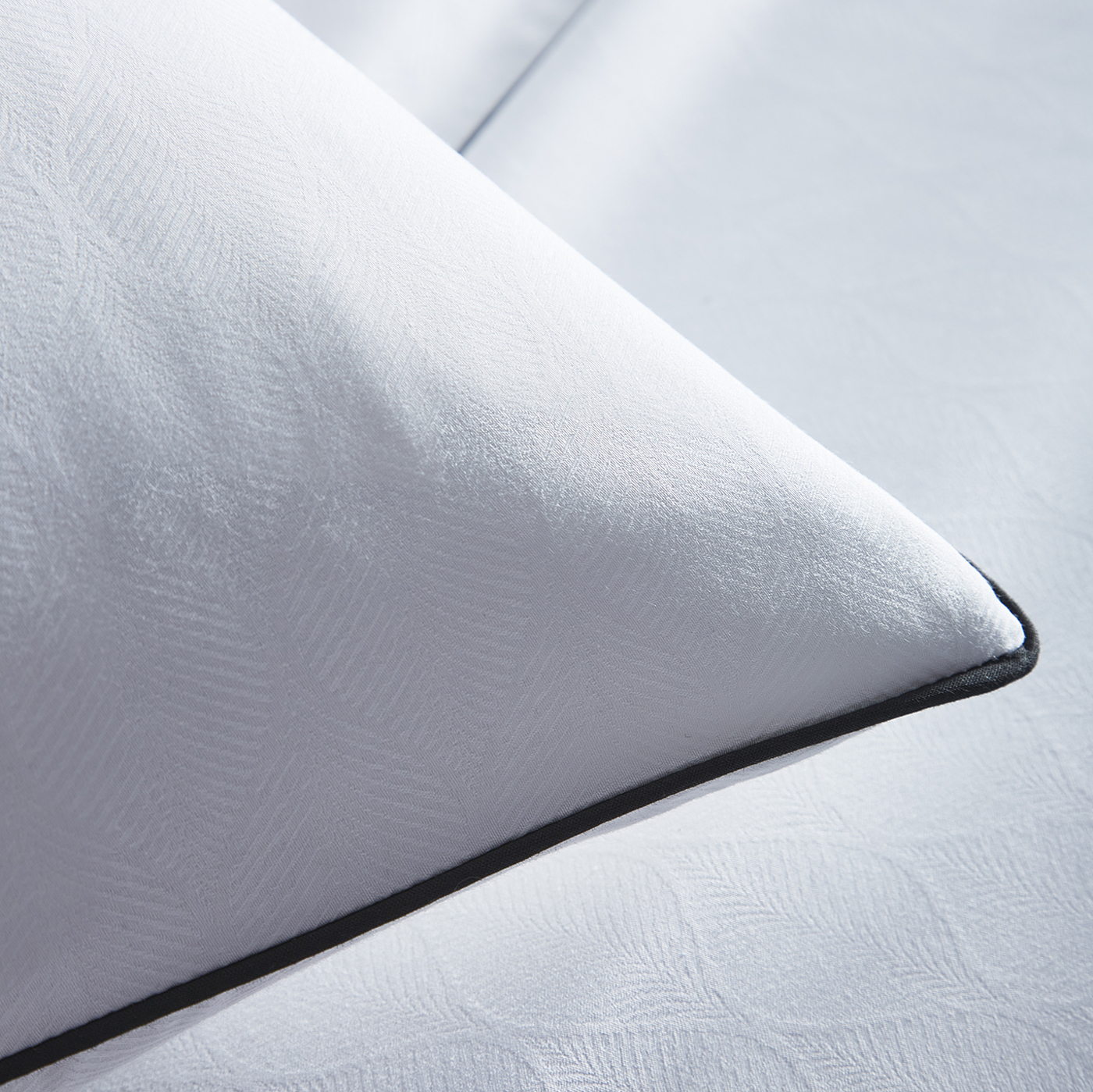 Folia White Bedding by CNC