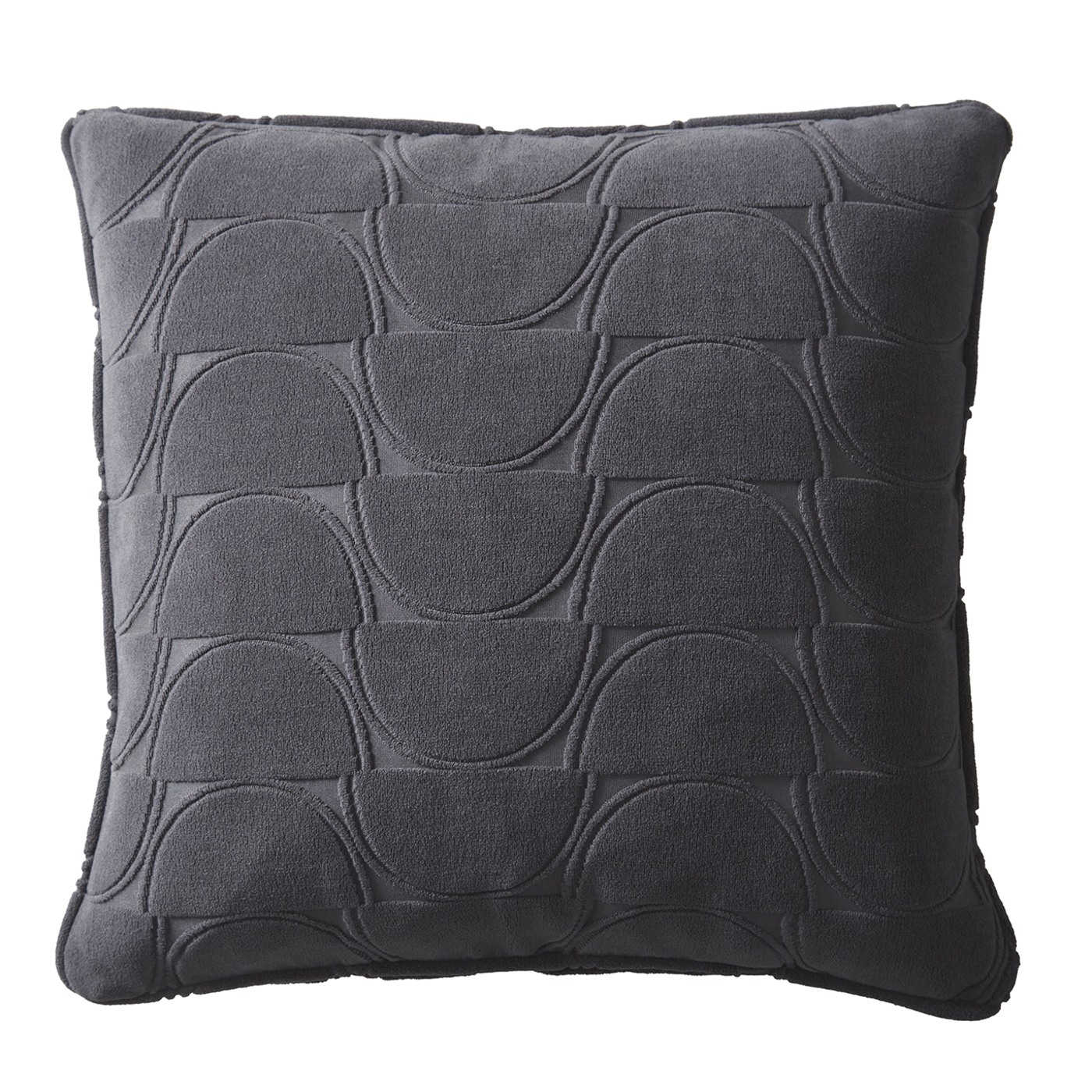 Lucca Charcoal Cushions by STG