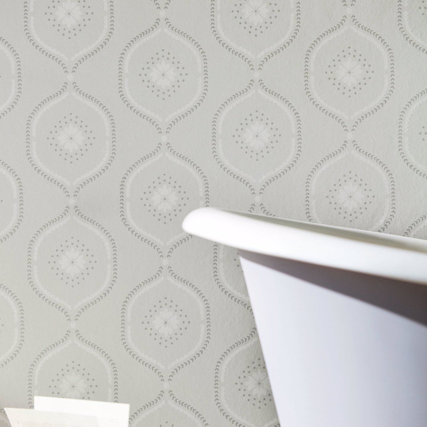 Milcombe Putty Wallpaper  Sanderson by Sanderson Design