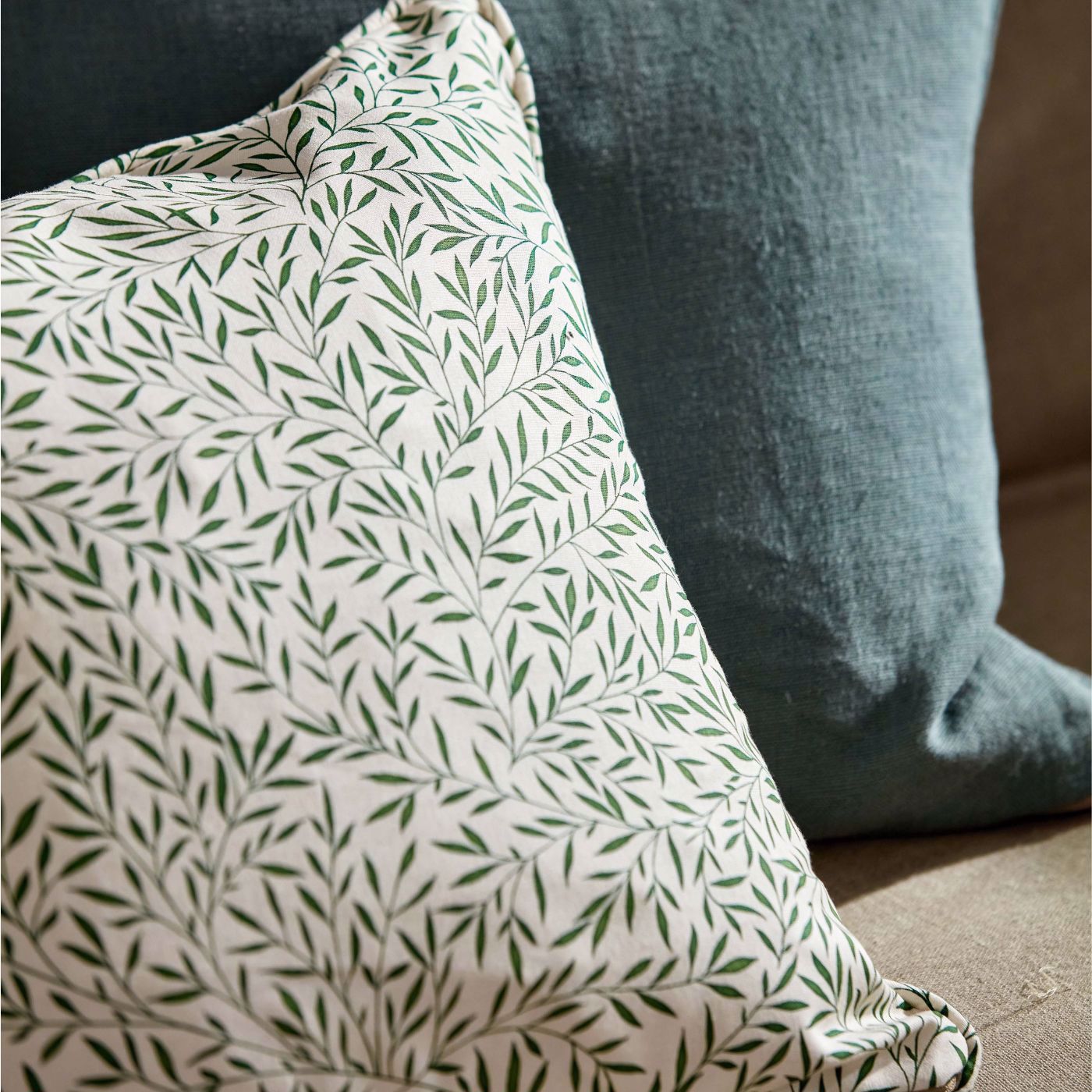 Lily Leaf Forest Fabric by MOR