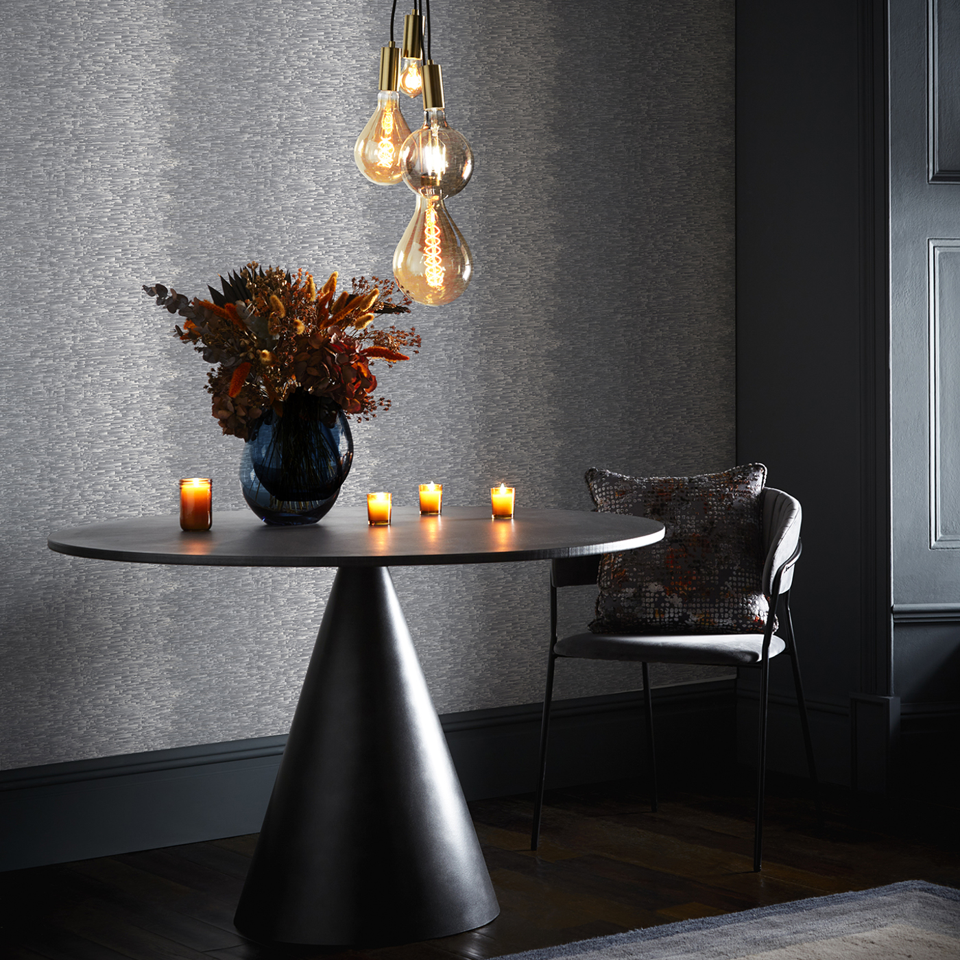 Ombre Slate Wallpaper by CNC