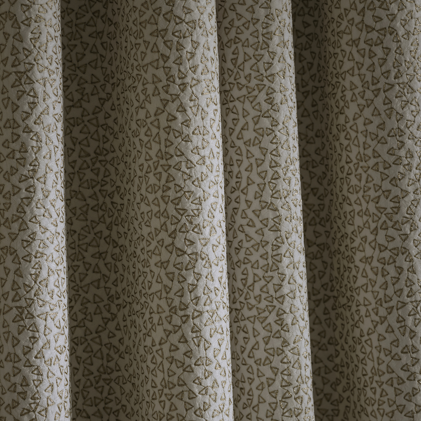 Ricamo Pewter Fabric by CNC