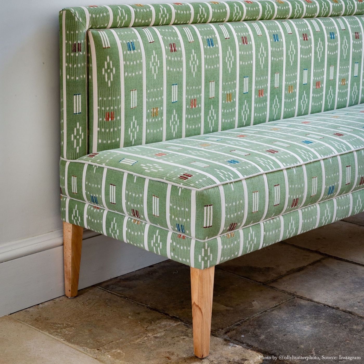 Safar Cardamom Fabric by SAN