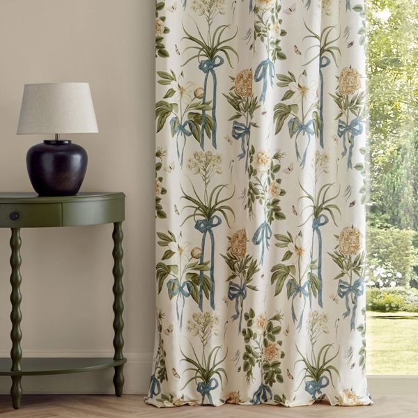 Cupid's Beau Quince/Chalk Fabric by Sanderson