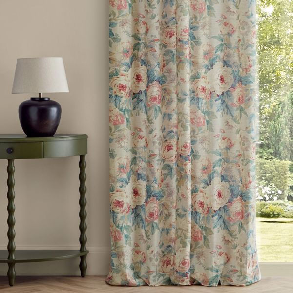 Amelia Rose Wedgwood/Rose Fabric by Sanderson