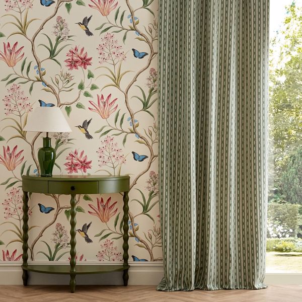 Clementine Chintz Wallpaper by Sanderson