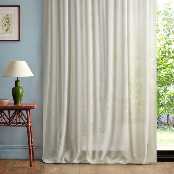 Zulimar Seaspray White Fabric by Sanderson