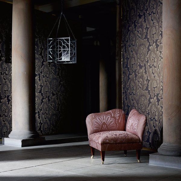 Acantha Ink Wallpaper by Zoffany