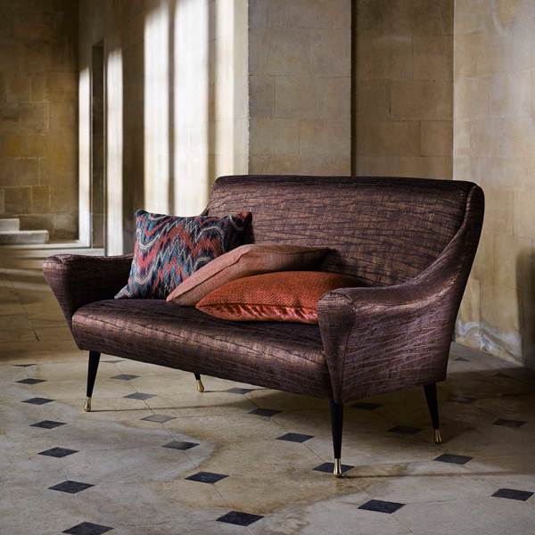 Ithaca Antique Bronze Fabric by Zoffany