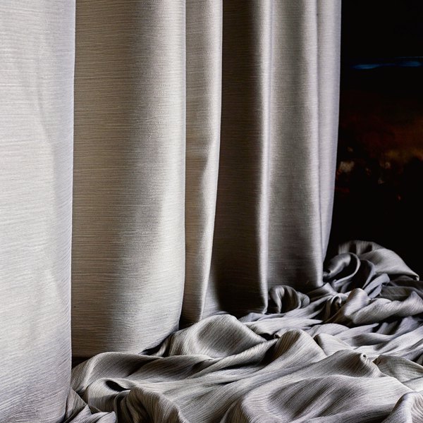 Delphos Pewter Fabric by Zoffany