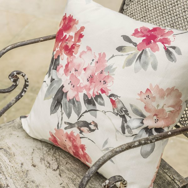 Rhodera Blossom Fabric by Sanderson