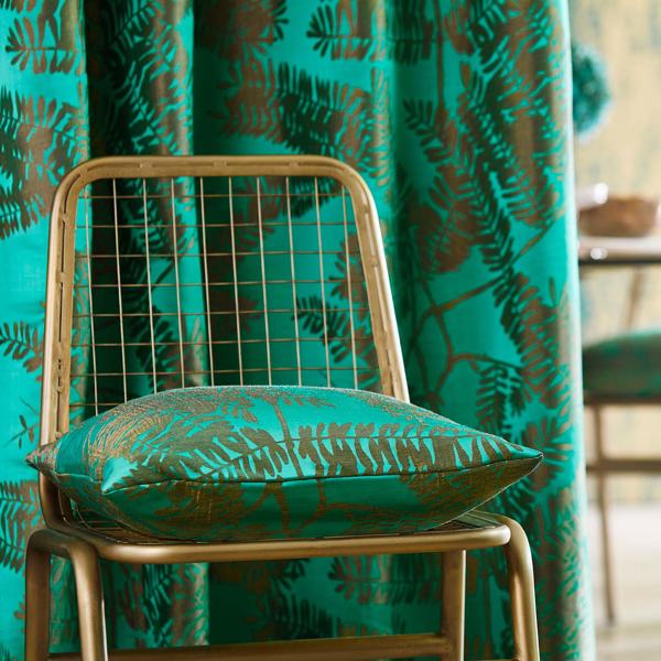 Extravagance Powder Blue Fabric by Harlequin
