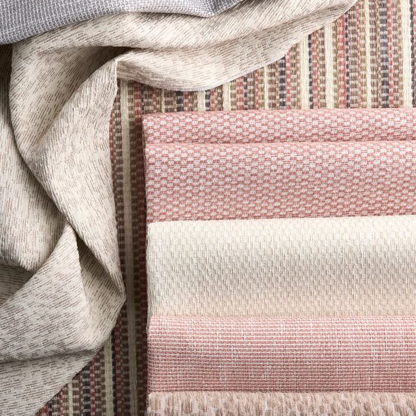 Tergo Blush Fabric by Clarke & Clarke