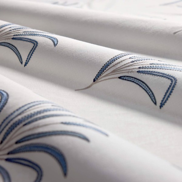 Aven Midnight Fabric by Clarke & Clarke
