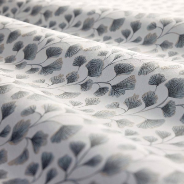 Biloba Mineral Fabric by Clarke & Clarke
