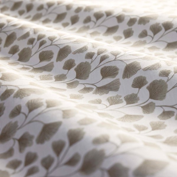 Biloba Pebble Fabric by Clarke & Clarke