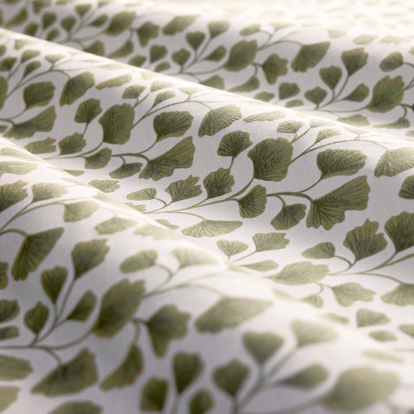 Biloba Sage Fabric by Clarke & Clarke