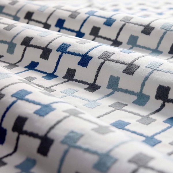 Hemlock Midnight Fabric by Clarke & Clarke