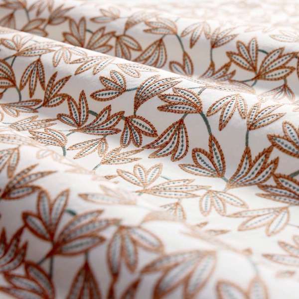 Kalmia Spice Fabric by Clarke & Clarke