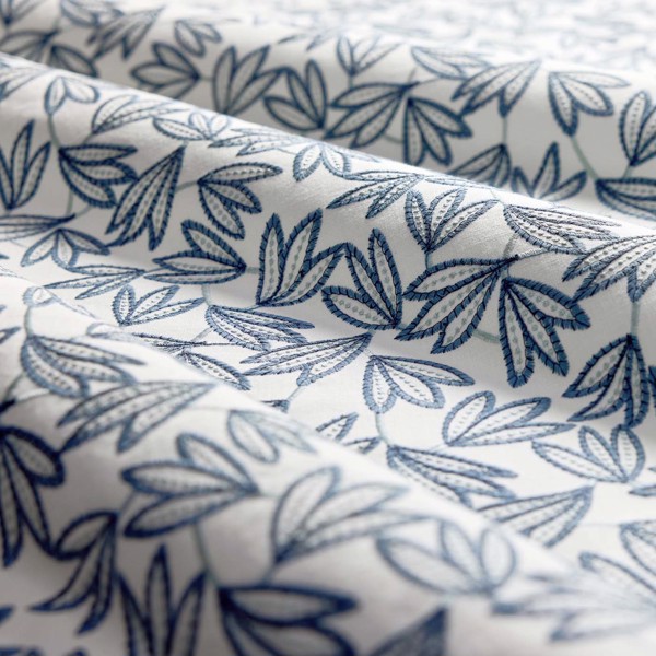Kalmia Midnight Fabric by Clarke & Clarke