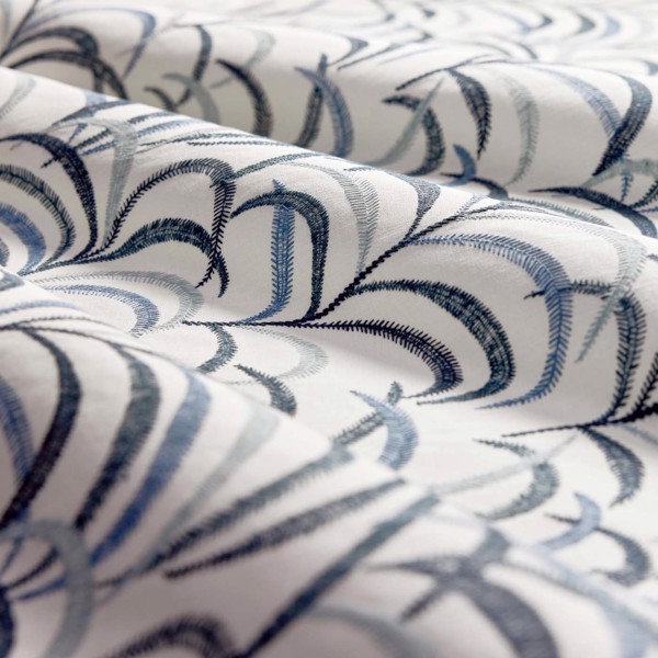 Tibby Midnight Fabric by Clarke & Clarke