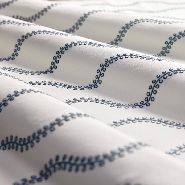 Woburn II Midnight Fabric by Clarke & Clarke