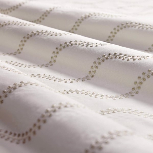 Woburn II Pearl Fabric by Clarke & Clarke