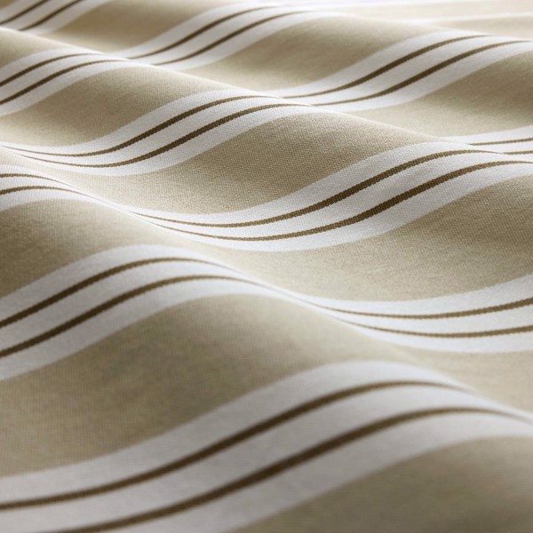 Foxdale Pebble/Mocha Fabric by Clarke & Clarke