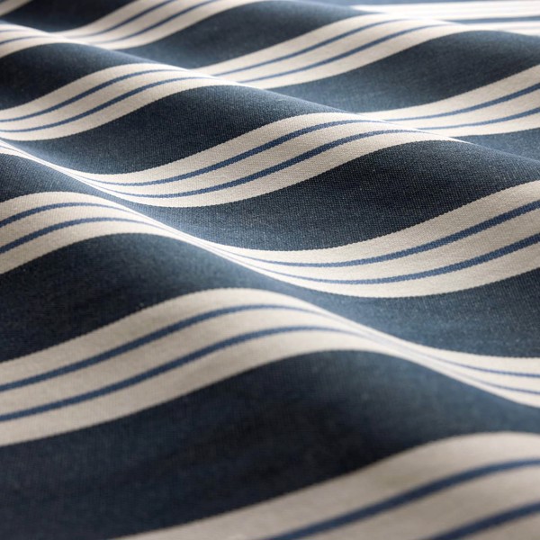 Foxdale Navy/Delft Fabric by Clarke & Clarke