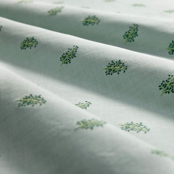Mini Herbarium Seafoam Fabric by Clarke & Clarke