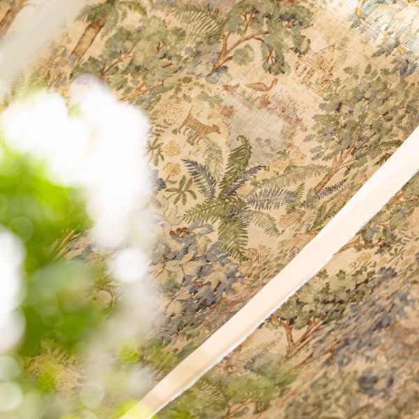 The Stumpery Outdoor Fern Fabric by Sanderson