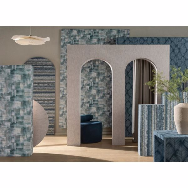 Asper Putty Wallpaper by Clarke & Clarke