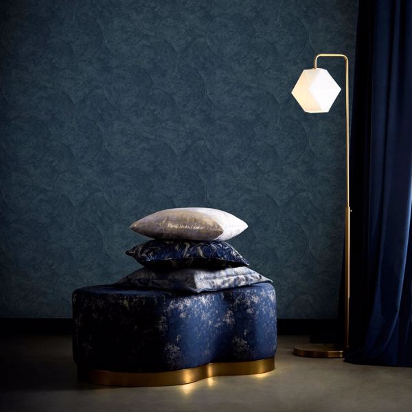 Silvan Midnight Wallpaper by Clarke & Clarke