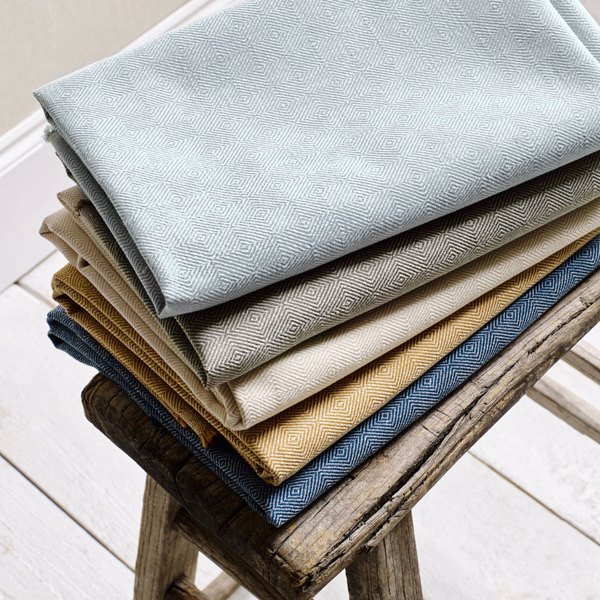 Cape Plain Pewter Fabric by Sanderson