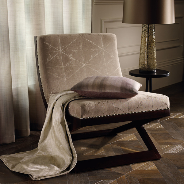 Crease Taupe Fabric by Zoffany