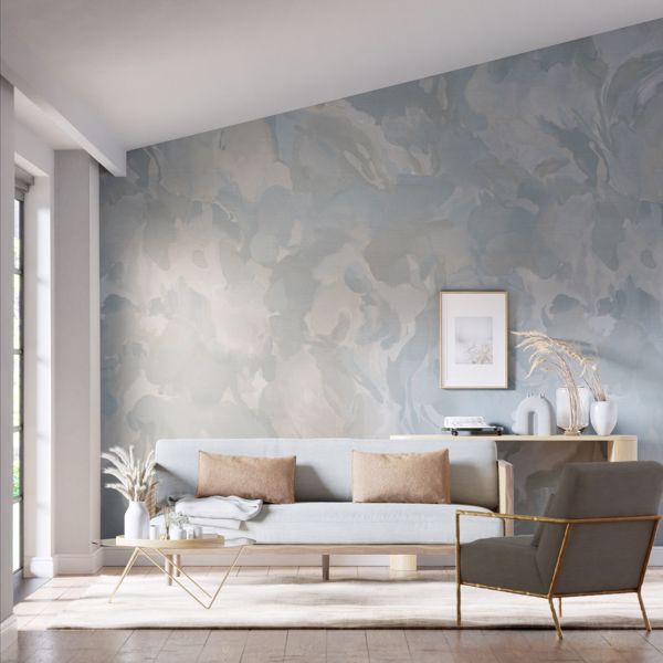 Foresta Ethereal/Parchment Wallpaper by Harlequin