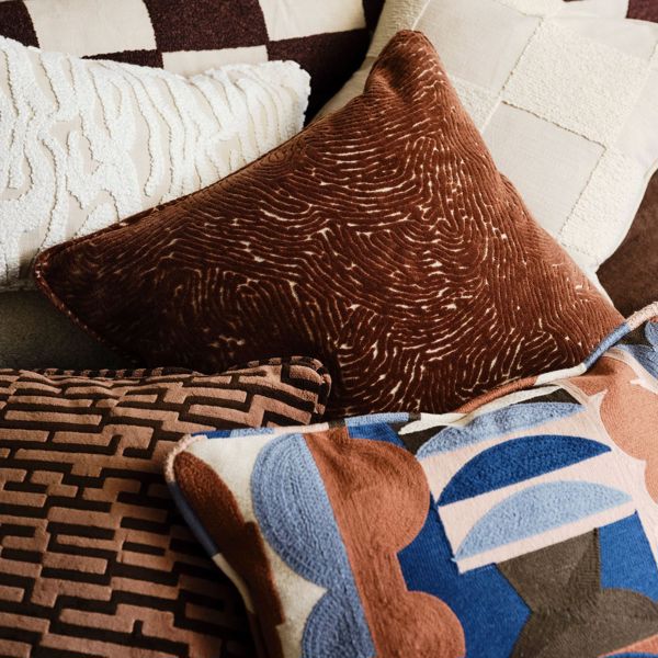 Great Hey Chocolate Fabric by Harlequin