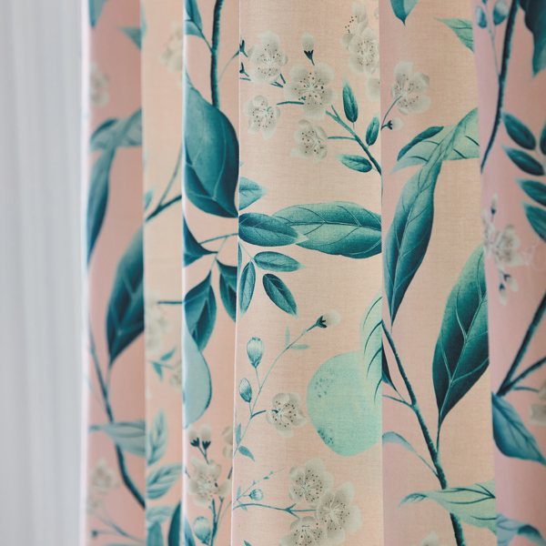 Marie Rose/ Lagoon Fabric by Harlequin