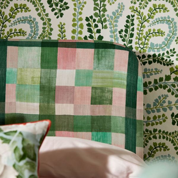 Ertha Positano/Clover/Fig Leaf Fabric by Harlequin