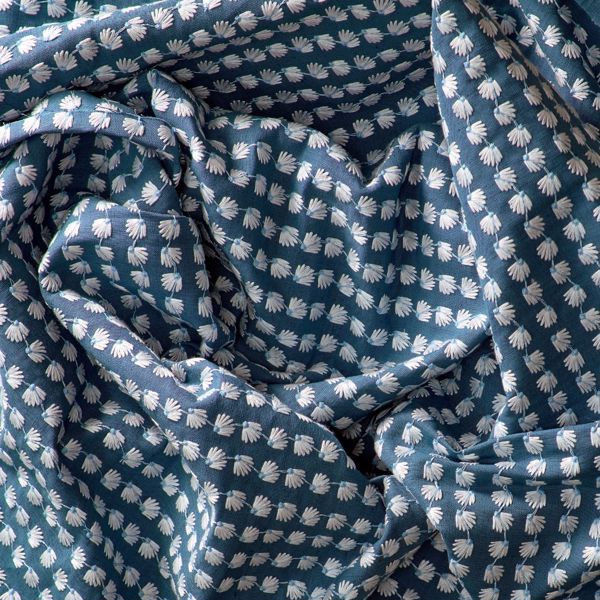 Silene Denim/First Light/Sky Fabric by Harlequin