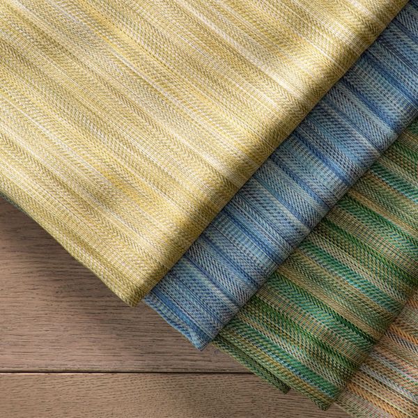 Palla Sky/Linen Fabric by Harlequin