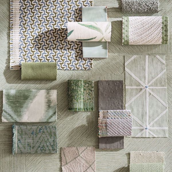 Mokume Sage Green Wallpaper by Harlequin