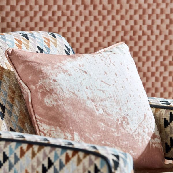 Enigmatic Blush Fabric by Harlequin