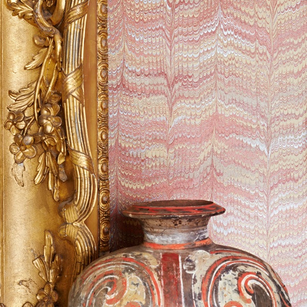 Jaipur Plain Red Wallpaper by Zoffany