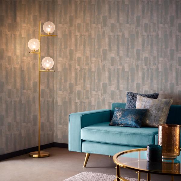 Kazimir Mineral Wallpaper by Clarke & Clarke